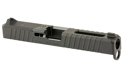 Noveske DM Slide, DLC Finish, Black, Direct Mount Optics Ready, Fits Glock 17 Gen 4, Includes Noveske End Plate, Cover Plate w/Rear Sight — photo 2