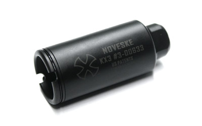 Noveske KX3, Flash Suppressor, 5.56 NATO, Fits AR-15, 1/2X28 Thread Pitch, Nitride Finish, Black, Includes Crush Washer — photo 2