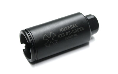 Noveske KX3, Flash Suppressor, 7.62 NATO, Fits AR-10, 5/8X24 Thread Pitch, Nitride Finish, Black, Includes Crush Washer — photo 2