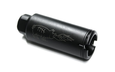 Noveske KX5, Flash Suppressor, 7.62 NATO, Fits AR-10, 5/8X24 Thread Pitch, Nitride Finish, Black, Includes Crush Washer
