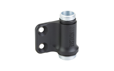 Noveske Single Cell Offset, Weapon Light Body Mount, Compatible with Surefire E-Series and 3 Volt Scout Light, Right Handed, Anodized Finish, Black