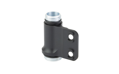 Noveske Single Cell Offset, Weapon Light Body Mount, Compatible with Surefire E-Series and 3 Volt Scout Light, Right Handed, Anodized Finish, Black — photo 2