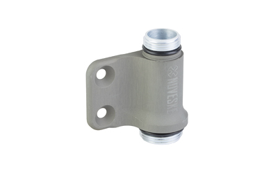 Noveske Single Cell Offset, Weapon Light Body Mount, Compatible with Surefire E-Series and 3 Volt Scout Light, Right Handed, Anodized Finish