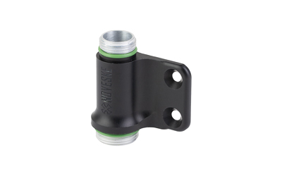 Noveske Single Cell Offset, Weapon Light Body Mount, Compatible with Surefire E-Series and 3 Volt Scout Light, Left Handed, Anodized Finish, Black