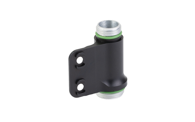 Noveske Single Cell Offset, Weapon Light Body Mount, Compatible with Surefire E-Series and 3 Volt Scout Light, Left Handed, Anodized Finish, Black — photo 2