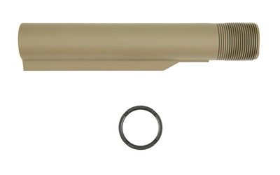Noveske Mil-Spec Buffer Tube, 6 Position, Cerakote, Flat Dark Earth, Fits AR-15, Aluminum Construction