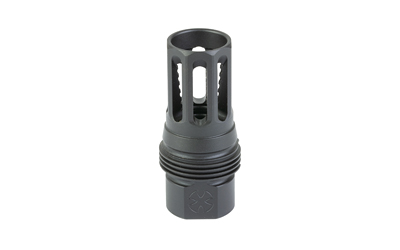 Noveske Pig Pen, Flash Hider, 5.56 NATO, Fits AR, 1/2X28 Thread Pitch, Nitride Finish, Black, Long Variant, Includes Shims