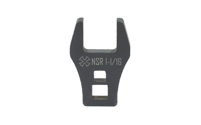Noveske NSR Barrel Nut Wrench, 1 1/4", 3/8" Steel Construction, Zinc Phosphate Finish
