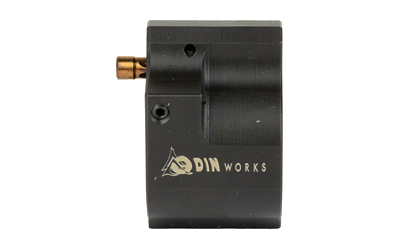 Odin Works Adjustable Low Profile Gas Block, Fits .875" Diameter Barrels, Nitride Finish, Black — photo 3