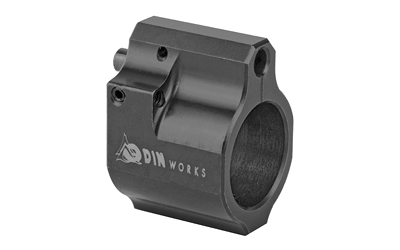 Odin Works Adjustable Low Profile Gas Block, .750 Diameter, Black, Not For Pistol Length Gas Systems