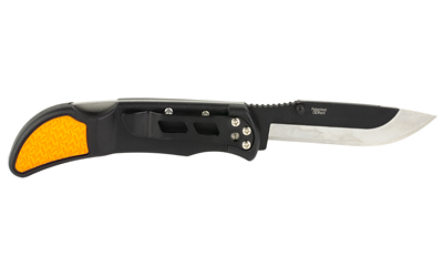 Outdoor Edge Razor EDC Lite, Folding Knife, Plain Edge, 3" Blades, 420J2 Stainless Steel, Orange and Black Handle, Includes (4) Drop Point Blades — photo 3