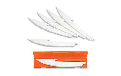 Outdoor Edge Edge Boning/Filet Blades, Plain Edge, 5" Blades, 420J2 Stainless Steel, 6 Pack
