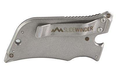 Outdoor Edge SLIDEWINDER, Folding Knife, Plain Edge, .75" Blade Length, 420J2 Stainless Steel, Black — photo 3