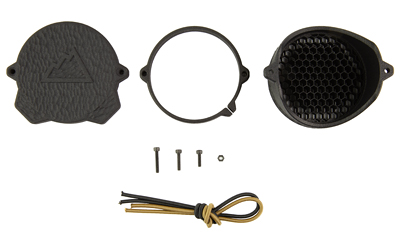 One Hundred Concepts ScopeCap Pro, Lens Cover, Fits 65MM Scope Lenses, Matte Finish, Black, Flip-up Cover, Includes Kill Flash and ShockCollar