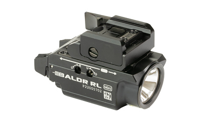 Olight Baldr RL Mini, Rechargeable Weapon Mounted Light with Laser, Slide Rail Mount, Fits Picatinny, Red Laser, 600 Lumens, Black — photo 2