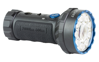 Olight Marauder Mini, Rechargeable Handheld Flashlight, RGB Light, 7,000 Lumens, Black — photo 2