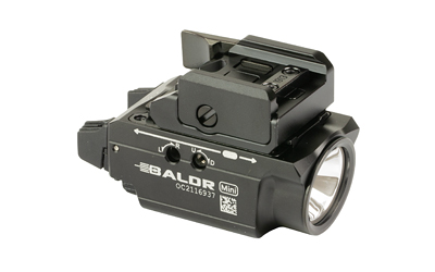 Olight Baldr Mini, Rechargeable Weapon Mounted Light with Laser, Slide Rail Mount, Fits Picatinny, Green Laser, 600 Lumens, Black — photo 2