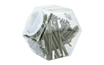 Otis Technology All Purpose, Nylon, Brush, POP Display, 150/Pack, White
