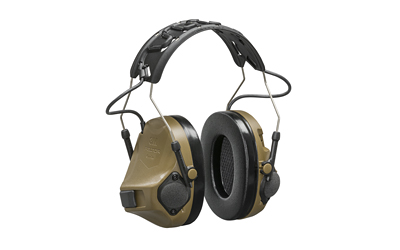 3M/Peltor ComTac VIII, Hearing Defender, Electronic Earmuff, Matte Finish, Coyote Brown, No Lead Included