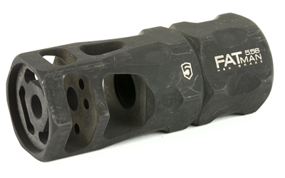 Phase 5 Weapon Systems FATman Hex Brake, 1/2X28, Parkerized Finish, 223 Remington/5.56 NATO