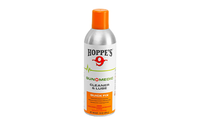 Hoppe's Gun Medic, Cleaner & Lube - Quick Fix, Liquid, 10oz, Aerosol Can