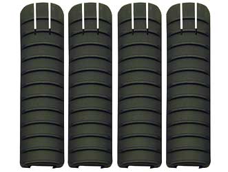 ProMag Industries ProMag, Rail Cover, Fits Picatinny, 4 Pack
