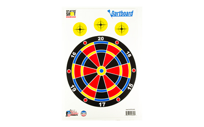 Pro-Shot Products Splatter Shot, Game Series, Dart Board, 12"x18", 8 Pack, Multi Color — photo 2