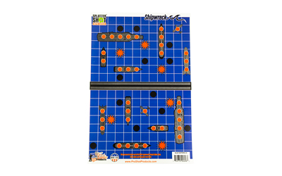 Pro-Shot Products Splatter Shot, Game Series, Ship Wreck, 12"x18", 8 Pack, Multi Color — photo 2