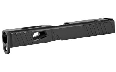 Rival Arms Match Grade Upgrade Slide, Fits Glock 19 Gen 3, RMR Cut Ready, Front and Rear Serrations, Satin Black Quench-Polish-Quench (QPQ) Finish — photo 3