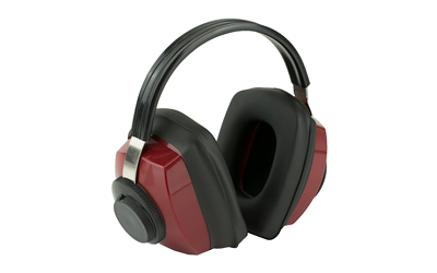 Radians Competitor Earmuff, Red, NRR 26
