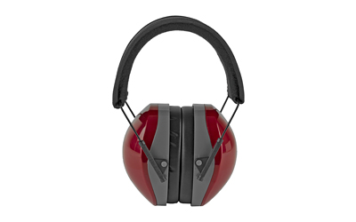 Radians Folding Terminator Earmuff, Red , NRR 29