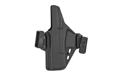 Raven Concealment Systems Perun OWB Holster, 1.5" Belt Loops, Fits Glock 19, Ambidextrous, Black, Polymer — photo 2