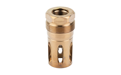 Rearden R2S, Flash Hider, 1/2X28 Thread Pitch, Atlas/Atlas XL/Plan B Compatible, Heat Treated Finish, Gold — photo 2