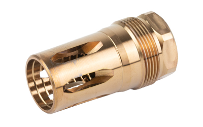 Rearden R2S, Flash Hider, 1/2X28 Thread Pitch, Atlas/Atlas XL/Plan B Compatible, Heat Treated Finish, Gold — photo 3