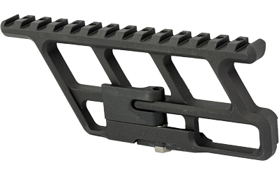 RS Regulate Full Length Lower, Modular Side Mount, Fits AKM Type Rifles, Matte Finish, Black, Not Compatible with Folding Stocks