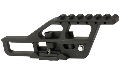RS Regulate Yugo Front Biased Lower, Modular Side Mount, Fits Yugo/Serbian Type Rifles, Matte Finish, Black, Not Compatible with Folding Stocks — photo 2