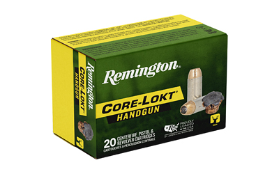 Remington Core-Lokt, 45 Colt, 237 Grain, Jacketed Hollow Point, 20 Round Box