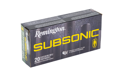Remington Subsonic, 360 Buckhammer, 250 Grain, Subsonic Bonded Hollow Point, 20 Round Box — photo 2