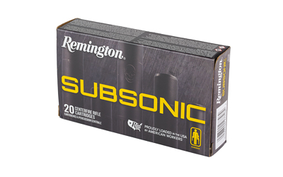 Remington Subsonic, 308 Winchester, 205 Grain, Subsonic Bonded Hollow Point, 20 Round Box — photo 3