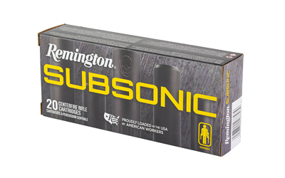 Remington Subsonic, 45-70 Government, 300 Grain, Subsonic Bonded Hollow Point, 20 Round Box — photo 3