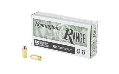 Remington Range, .380ACP, 95 Grain, Full Metal Jacket, 50 Round Box
