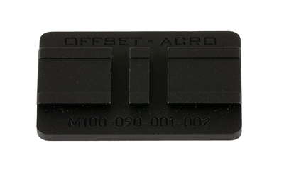 Reptilia AUS Offset Mount, Anodized Finish, Black, Fits Aimpoint ACRO