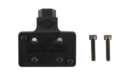 Reptilia AUS Offset Mount, Anodized Finish, Black, Leopold Delta Point