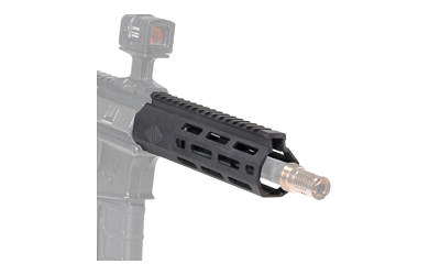Reptilia Handguard, M-LOK, 9.4", Anodized Finish, Black, Fits AR15 Rifles