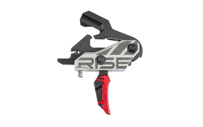 Rise Armament Blitz G2 Trigger, Flat Blade, Fits AR Style Rifles, Black and Red + — photo 2