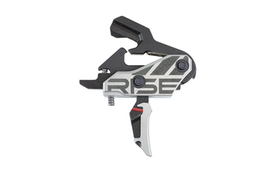 Rise Armament Blitz G2 Trigger, Flat Blade, Fits AR Style Rifles, Black and Silver — photo 2