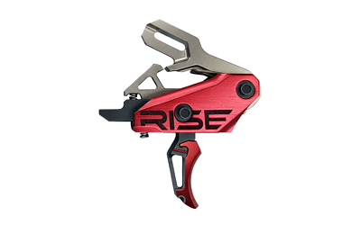 Rise Armament Rev 535 Trigger, Fits AR Style Rifles, Black and Red