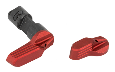 Radian Weapons Talon Ambidextrous Safety Selector, Red, 2 Lever Kit