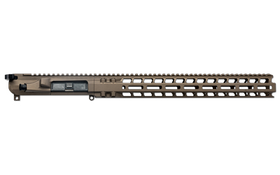 Radian Weapons Upper/Handguard Set, Cerakote Finish, Brown, Fits AR-15, Includes 15.5" MLOK Handguard, Radian Raptor-SD Charging Handle