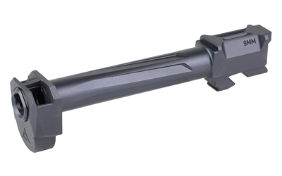 Radian Weapons RAMJET Barrel, AFTERBURNER Compensator, 9MM, DLC Finish, Black, INTRA-LOK Mounting System, Fits GLOCK 17 Gen 4